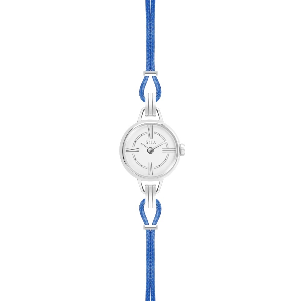 Unique Tiny Blue Interchangeable Bracelet Watch - image 2
